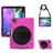 Mobigear SureGrip XGuard iPad Pro 12,9 polegadas (2018) Capa Plástico rígido / Silicone Capa traseira + Suporte para caneta stylus + Alça de ombro + Suporte - Rosa