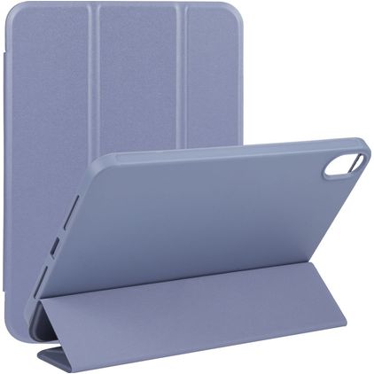 Mobigear Tri-Fold Gel iPad Mini 7 (2024) TPU / Pele sintética Capa livro - Lavanda