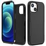 Mobigear Ultra Tough iPhone 15 Plus Tvrdý plast Zadní kryt odolný proti nárazům - Černá