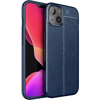 Mobigear Luxury iPhone 14 Plus Flexible TPU Back cover - Blue