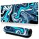 Mobigear Anti-Slip Alfombrilla de ratón - 40 x 90 cm - Abstract Fluid 9