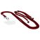 Univerzální nastavitelná šňůrka na mobil Mobiparts Phonecord - Plum Red