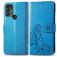 Mobigear Clover TCL 305 Wallet case - Blue