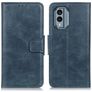 Mobigear Classy Nokia X30 Etui z klapką typu portfel - Niebieski
