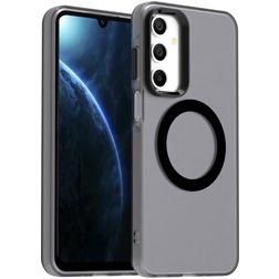 Mobigear Shockproof Samsung Galaxy A16 MagSafe Hårdt Bagsidecover - Sort