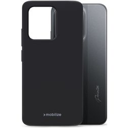 Mobilize Rubber Gelly POCO C85 Flexibel TPU Skal - Svart