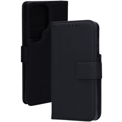 Mobiparts Wallet Samsung Galaxy S26 Ultra MagSafe Genuine Leather Wallet case - Black
