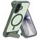 Mobiparts Hardcover iPhone 17 MagSafe Hardcase Back cover con supporto - Satin Green