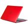 Mobigear Matte MacBook Pro 13 polegadas (2016-2023) Capa rígida para MacBook - Vermelho - Modelo A1706 / A1708 / A1989 / A2159 / A2289 / A2251 / A2338