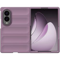 Mobigear Bumpy Samsung Galaxy Z Fold 8 TPU flessibile Back cover - Viola