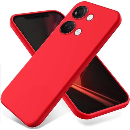 Mobigear Colors OnePlus Nord 3 Joustava TPU Suojakuori - Punainen