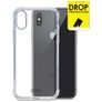 My Style Protective Flex Läpinäkyvä iPhone XS Joustava TPU Suojakuori Iskunkestävä - Läpinäkyvä