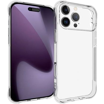 Mobigear Cushion Clear iPhone 17 Pro Flexible TPU Back cover - Clear