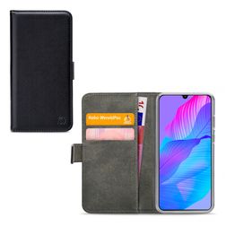 Mobilize Classic Gelly Wallet Huawei P Smart S Lompakkokotelo + Setelitasku - Musta