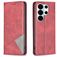 Mobigear Rhombus Slim Samsung Galaxy S26 Ultra Wallet case - Red