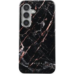 Burga Tough Samsung Galaxy S24 Plástico rígido Capa traseira Antichoque - Rose Gold Marble