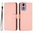 Mobigear Urban Wallet Motorola Moto E14 Wallet case - Pink