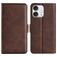 Mobigear Slim Magnet iPhone 16 Pro Max Funda tipo libro Cartera - Marrón