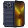 Mobigear Bumpy iPhone 14 Pro Joustava TPU Suojakuori - Tummansininen