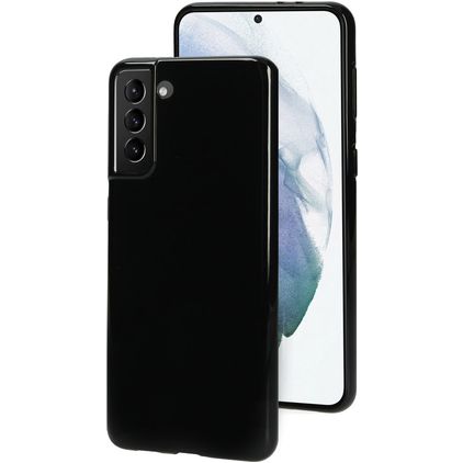 Mobiparts Classic Samsung Galaxy S21 Plus Flexibel TPU Skal - Svart