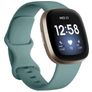 Mobigear Sport Dual Silikone Fitbit Versa 3 Urrem Stiftlukning - Turkis