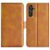 Mobigear Slim Magnet Samsung Galaxy M55 Funda tipo libro Cartera - Coñac