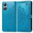 Mobigear Mandala OPPO A17 Funda tipo libro Cartera - Azul