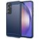 Mobigear Brushed Slim Samsung Galaxy A55 Flexibilní TPU Zadní kryt - Modrá