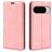 Mobigear Retro Slim Google Pixel 10 Plånboksfodral med sedelfack - Rosa