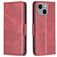 Mobigear Excellent iPhone 15 Plus Wallet case - Red