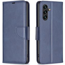 Mobigear Excellent Samsung Galaxy S25 FE Plånboksfodral med sedelfack - Blå