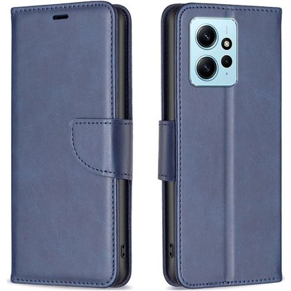 Mobigear Excellent Xiaomi Redmi Note 12 Funda tipo libro Cartera - Azul