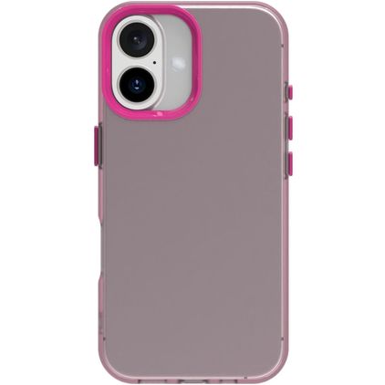 Mobigear Crystal iPhone 16 Plus Plástico rígido Capa traseira - Vermelho