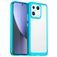 Mobigear Crystal Xiaomi 13 Hardcase Etui plecki - Przezroczysty / Turkusowy