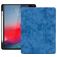 Mobigear Tri-Fold Gel iPad Pro 12,9 pulgadas (2018) TPU / Cuero sintético Funda tipo libro + Portalápices - Azul