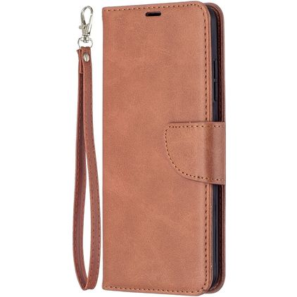 Mobigear Excellent Nokia 1.4 Wallet case - Cognac