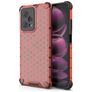 Mobigear Honeycomb POCO X5 Pro Fodral Hårdplast Skal Stötsäkert - Röd