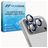 Mobigear Single Lens iPhone Duo Tempered Glass Camera Lens Protector - Case Friendly - Deep Blue