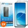 Mobigear Premium OPPO Reno 6 5G Vetro Protezione schermo - Compatibile con le cover - Nero (confezione da 2)