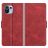 Mobigear Slim Magnet Xiaomi Mi 11 Lite Wallet case - Red