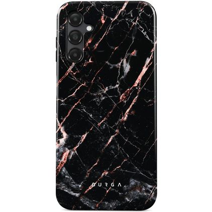 Burga Tough Samsung Galaxy A25 Hårdt Bagsidecover Stødsikkert - Rose Gold Marble