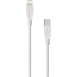 Mobiparts Cabo USB-C para Apple Lightning MFI 1 m - Branco