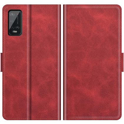 Mobigear Slim Magnet Wiko Power U20 Etui z klapką typu portfel - Czerwony