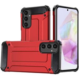 Mobigear Outdoor Samsung Galaxy A16 Hard Case Back cover Shockproof - Red