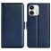 Mobigear Slim Magnet iPhone 16 Pro Knížkové pouzdro Peněženka - Tmavě modrá