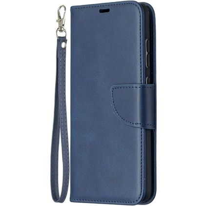 Mobigear Excellent Samsung Galaxy A52s 5G Wallet case - Blue