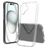 Mobigear Crystal Transparent iPhone 16 Plus Fodral Hårdplast Skal - Transparent