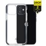 Mobilize Shatterproof iPhone 12 Mini Hardcase Etui plecki Wstrząsoodporne - Przezroczysty / Czarny