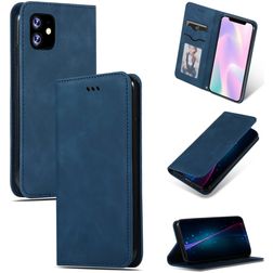 Mobigear Retro Slim iPhone 11 Pungetui - Blå