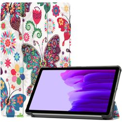 Mobigear Tri-Fold Samsung Galaxy Tab A7 Lite Funda tipo libro - Butterfly